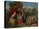The Holy Family, C.1651 (Oil on Canvas)-Nicolas Poussin-Premier Image Canvas
