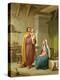The Holy Family in St Joseph's Workshop-Pietro Pezzati-Premier Image Canvas