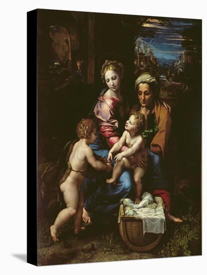 The Holy Family (La Perla) circa 1518-Raphael-Premier Image Canvas