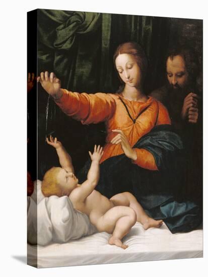 The Holy Family (The Madonna del Velo; Madonna di Loreto)-Unknown-Stretched Canvas