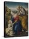 The Holy Family with a Lamb, 1507-Raphael-Premier Image Canvas