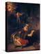 The Holy Family with Angels, 1645-Rembrandt van Rijn-Premier Image Canvas