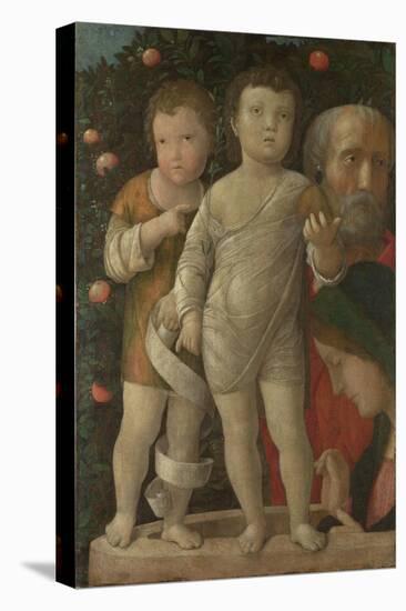 The Holy Family with Saint John, C. 1500-Andrea Mantegna-Premier Image Canvas