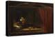 The Holy Family With the Curtain-Rembrandt van Rijn-Premier Image Canvas