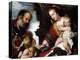 The Holy Family with the Infant St-Bernardo Strozzi-Premier Image Canvas