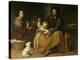 The Holy Family with the Little Bird, circa 1650-Bartolome Esteban Murillo-Premier Image Canvas