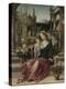 The Holy Family-Jan Gossaert-Stretched Canvas