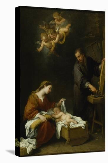 The Holy Family-Bartolome Esteban Murillo-Premier Image Canvas