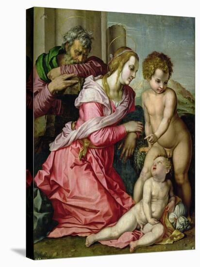 The Holy Family-Jacopo da Carucci Pontormo-Premier Image Canvas