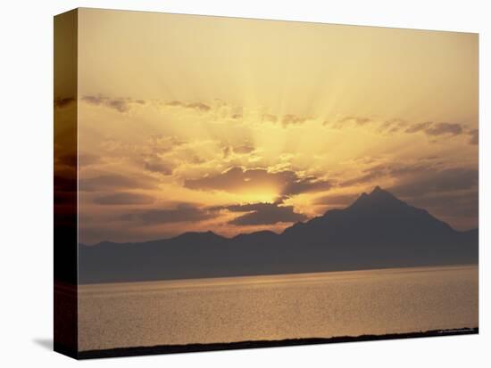The Holy Mountain, Aghion Oros, Mount Athos, Greece-Tony Gervis-Premier Image Canvas
