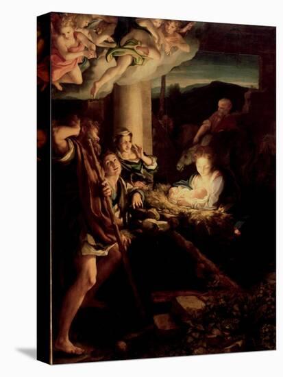 The Holy Night, 1527-1530-Correggio-Premier Image Canvas