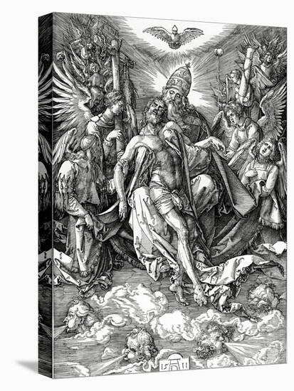The Holy Trinity, 1511 (Woodcut)-Albrecht Dürer-Premier Image Canvas