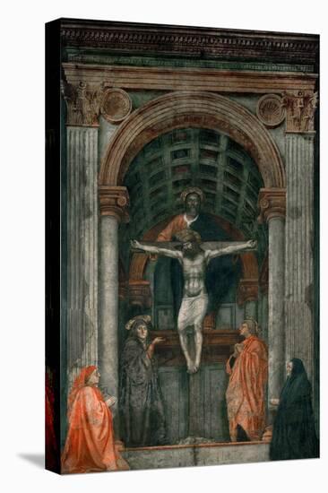 The Holy Trinity, Fresco-Masaccio-Premier Image Canvas