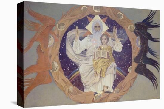 The Holy Trinity (Otechestv), 1907-Viktor Mikhaylovich Vasnetsov-Premier Image Canvas