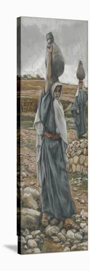 The Holy Virgin in Her Youth from 'The Life of Our Lord Jesus Christ'-James Jacques Joseph Tissot-Premier Image Canvas