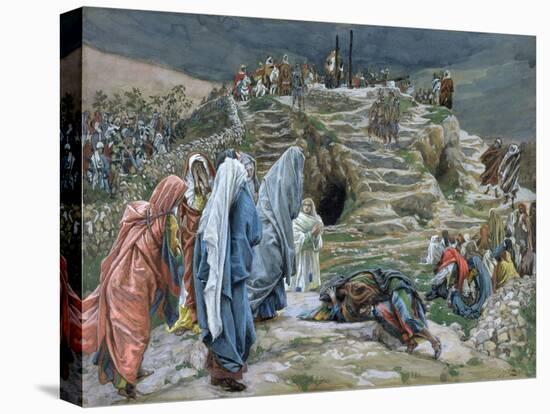 The Holy Women Stand Far Off Beholding What Is Done for 'The Life of Christ'-James Jacques Joseph Tissot-Premier Image Canvas