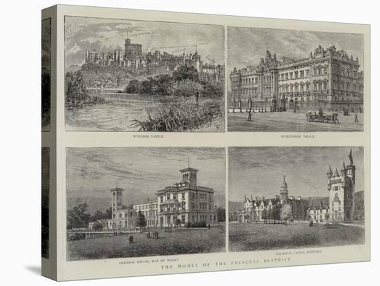 The Homes of the Princess Beatrice-null-Premier Image Canvas