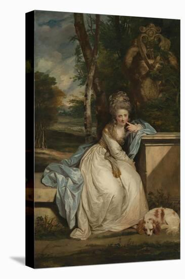 The Hon. Miss Monckton, 1777?8-Sir Joshua Reynolds-Premier Image Canvas