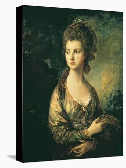 The Hon. Mrs. Thomas Graham-Thomas Gainsborough-Stretched Canvas