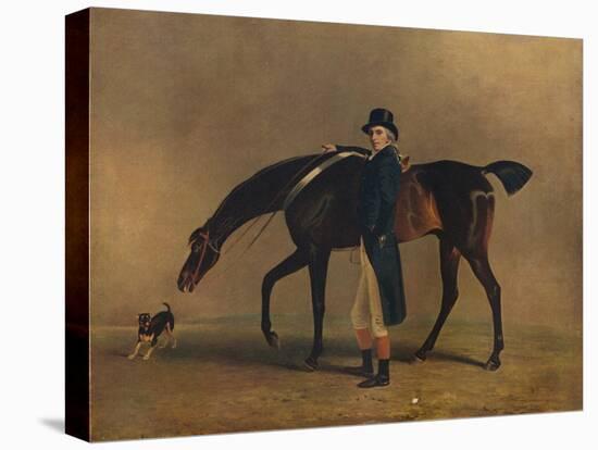 The Hon. Peniston Lamb with His Horse Assassin, 1929-Benjamin Marshall-Premier Image Canvas