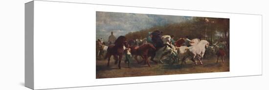 'The Horse Fair', 1855, (c1915)-Rosa Bonheur-Stretched Canvas