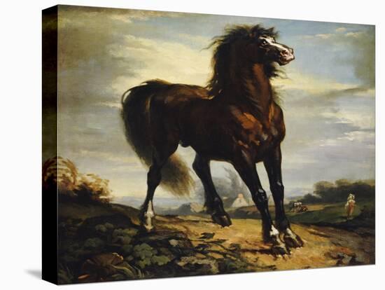 The Horse-Jean-François Millet-Premier Image Canvas