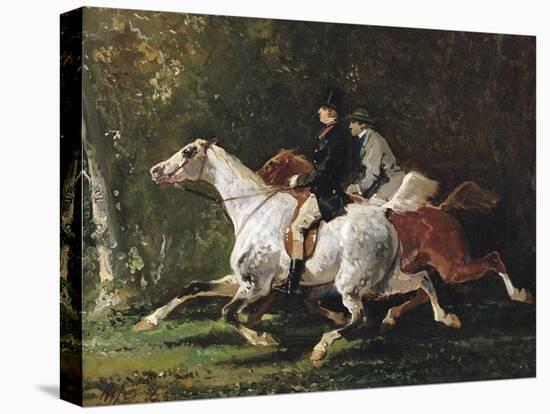 The Horsemen-Alfred Dedreux-Premier Image Canvas