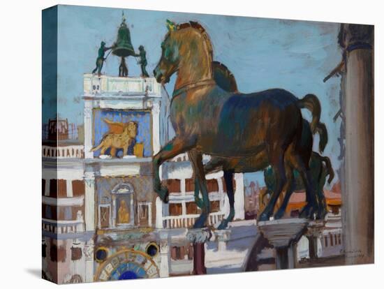 The Horses of San Marco-Boris Kustodiyev-Premier Image Canvas