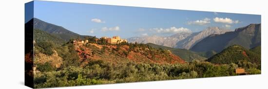 The Hotel Kasbah Bab Ourika, Ourika Valley, Atlas Mountains, Morocco, North Africa, Africa-Stuart Black-Premier Image Canvas