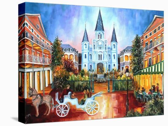 The Hours on Jackson Square-Diane Millsap-Stretched Canvas
