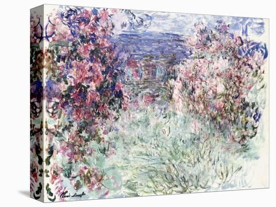 The House Among the Roses, 1925-Claude Monet-Premier Image Canvas