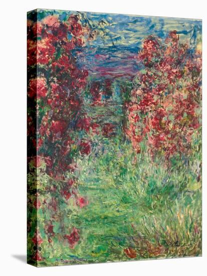 The House at Giverny under the Roses; La Maison Dans Les Roses, 1925-Claude Monet-Premier Image Canvas