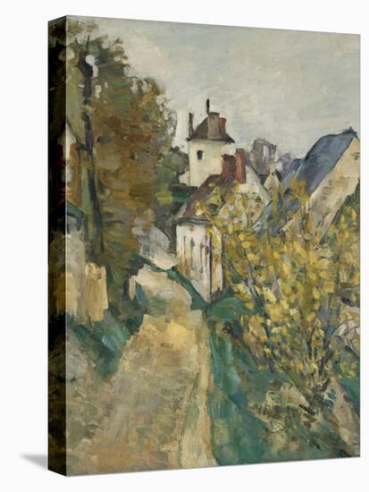 The House of Dr. Gachet in Auvers-sur-Oise, 1872-3-Paul Cezanne-Premier Image Canvas