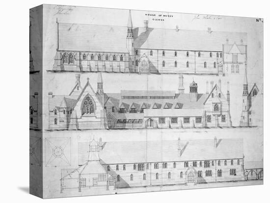 The House of Mercy, Clewer, C.1853 (Engraving)-English-Premier Image Canvas