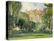 The House of the Jas De Bouffan, C. 1882-1885-Paul Cézanne-Premier Image Canvas