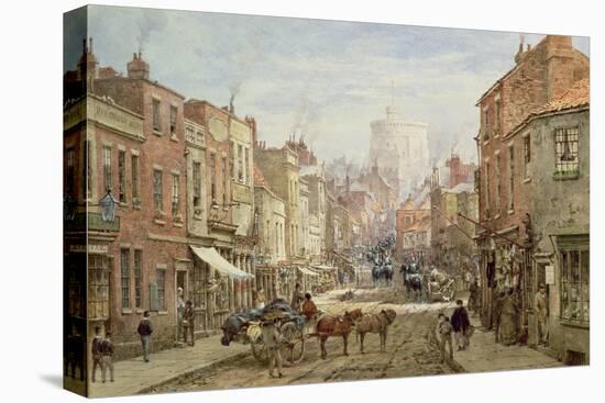 The Household Cavalry in Peascod Street, Windsor-Louise J. Rayner-Premier Image Canvas