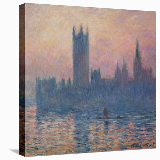 The Houses of Parliament, Sunset, 1903-Claude Monet-Premier Image Canvas
