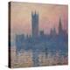 The Houses of Parliament, Sunset, 1903-Claude Monet-Premier Image Canvas
