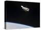 The Hubble Space Telescope in Orbit Above Earth-null-Premier Image Canvas