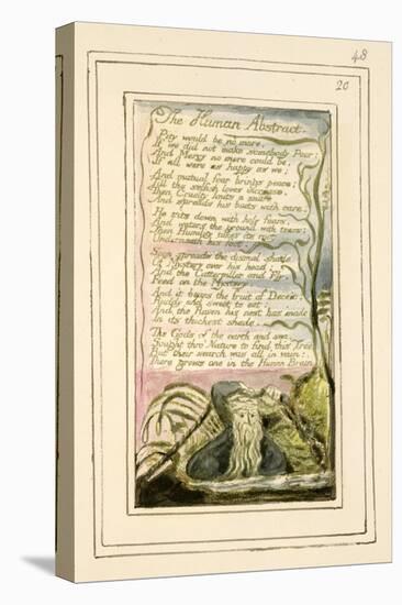 The Human Abstract: Plate 48 from 'Songs of Innocence and of Experience' C.1802-08-William Blake-Premier Image Canvas