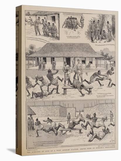 The Humours of Life at a West African Station, Leaves from an Officer's Sketchbook-William Ralston-Premier Image Canvas