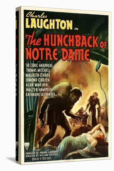 The Hunchback of Notre Dame, 1939-null-Stretched Canvas