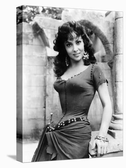 The Hunchback of Notre Dame, Gina Lollobrigida, 1956-null-Stretched Canvas