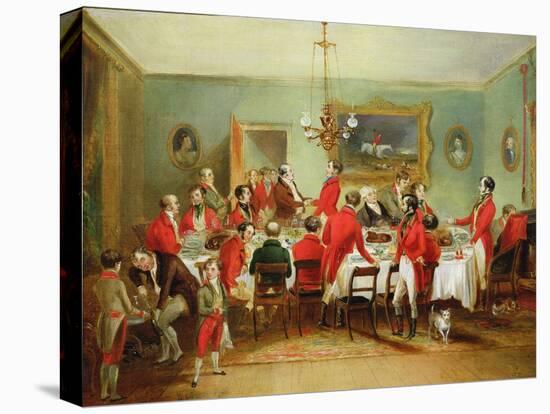 The Hunt Breakfast, Bachelor's Hall, 1836-Francis Calcraft Turner-Premier Image Canvas