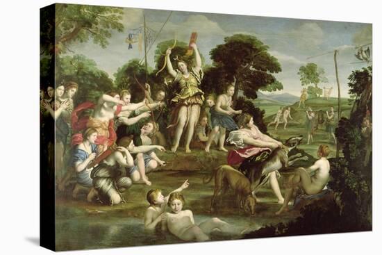 The Hunt of Diana, 1616-17-Domenichino-Premier Image Canvas