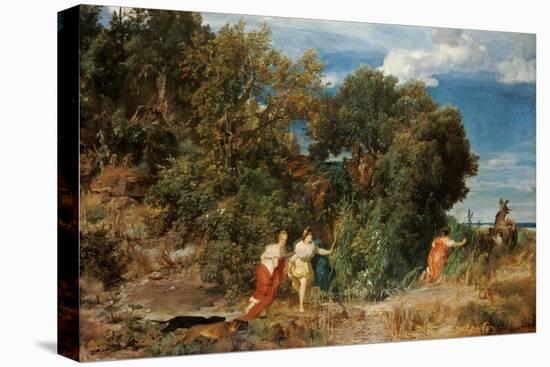 The Hunt of Diana, 1862-Arnold Böcklin-Premier Image Canvas