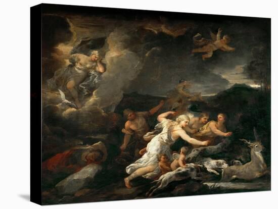 The Hunt of Diana-Luca Giordano-Premier Image Canvas