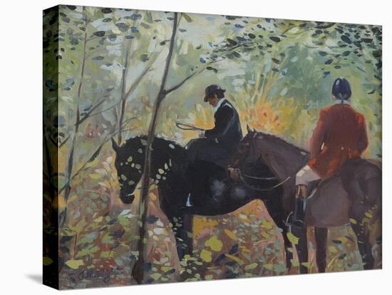 The Hunt - Waiting-Jennifer Wright-Premier Image Canvas