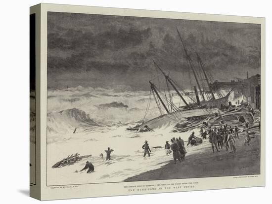 The Hurricane in the West Indies-William Lionel Wyllie-Premier Image Canvas