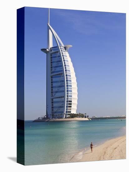 The Iconic Burj Al Arab Hotel, Jumeirah, Dubai, United Arab Emirates, Middle East-Amanda Hall-Premier Image Canvas